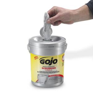 GOJO Scrubbing Towels for Hands and Surfaces, 72/Container G639606 at Pollardwater