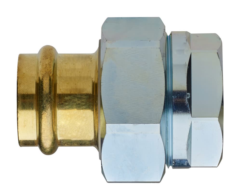 <strong>Figure 5V4876</strong><br />Press x FNPT Brass Dielectric Union