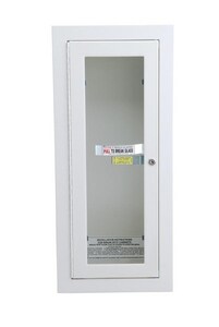 Potter Roemer Alta Semi Recessed Fire Extinguisher Cabinet In