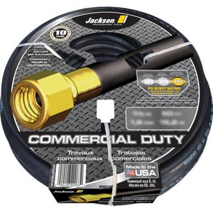 Jackson 100 ft. x 5/8 in. Commercial Duty Rubber Hose A4008500A at Pollardwater