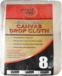 MG Distribution 9 x 12 ft. Canvas Drop Cloth M02020 at Pollardwater