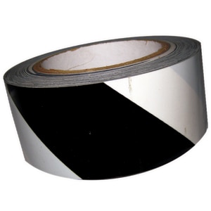Harris Industries Ultralite Grade II 150 ft. x 2 in. Engineer Grade Reflective Tape White and Black HRS6BW at Pollardwater