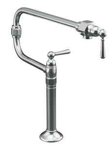 Kohler Hirise 1 Hole Deckmount Pot Filler Kitchen Sink Faucet