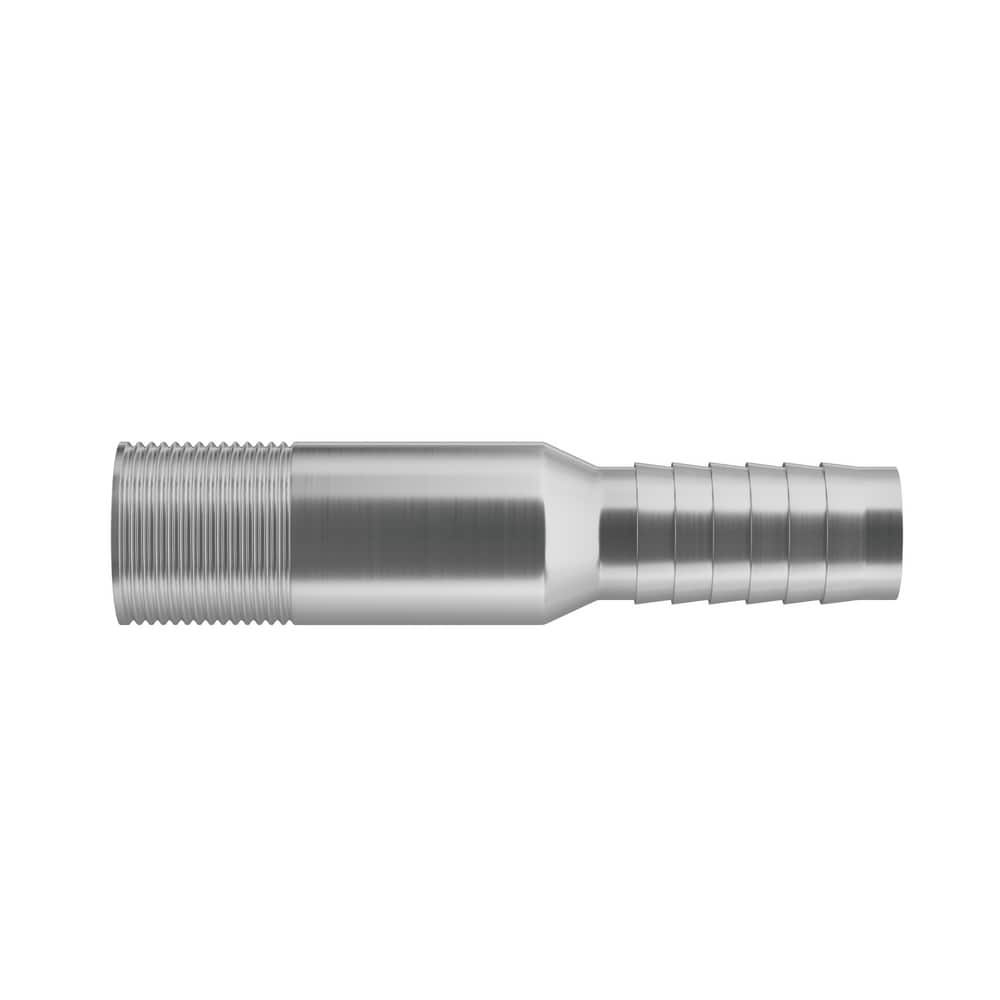 <strong>King Nipple</strong><br />Unplated Carbon Steel MNPT x Hose 