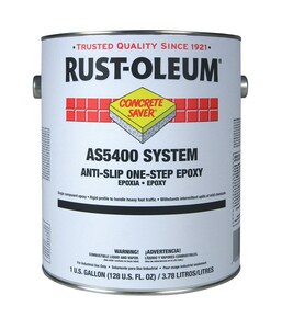 Rust-Oleum® Concrete Saver® 1 Gallon Anti-Slip Epoxy Paint in Dunes Tan RAS5471402 at Pollardwater