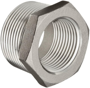 1" x 1/4" 316 Stainless Steel Threaded Bushing New 