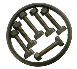 PROSELECT® 4 in. Mechanical Joint C153 Ductile Iron and SBR Bolt Gasket Pack (Less Gland) IMJBGPP at Pollardwater