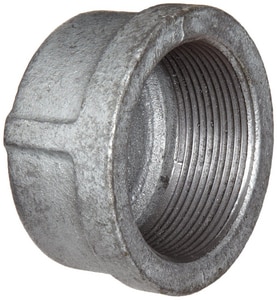 1/2 in. FPT Galvanized Malleable Iron Cap IGCAPD at Pollardwater
