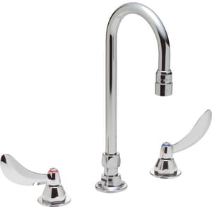 Delta Faucet Teck Two Handle Widespread Kitchen Faucet In Chrome