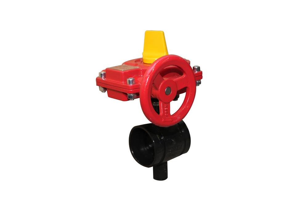 <strong>Figure 791</strong><br />Grooved Butterfly Valve w/ Tamper Switch