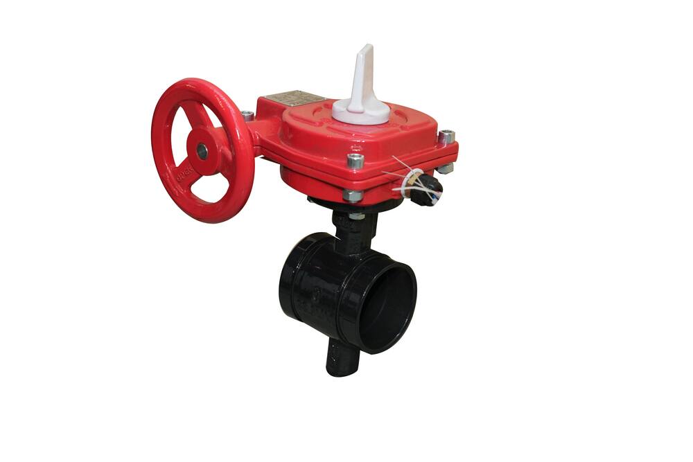 <strong>Figure 791C</strong><br />Grooved Butterfly Valve w/ Tamper Switch