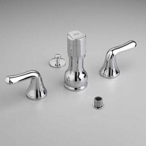 American Standard Colony Soft 3 Hole Bidet Faucet With Double