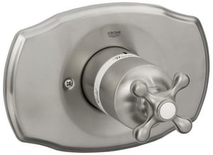 Grohe Seabury Single Handle Bathtub And Shower Faucet In Sterling