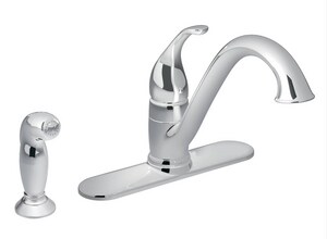 Moen Camerist Single Handle Kitchen Faucet In Polished Chrome