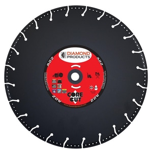 Diamond Products Core Cut™ A2Z 12 in. Vacuum Blade D21535 at Pollardwater