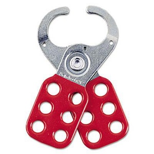 Master Lock Steel Lockout Hasp 1-1/2 in. Jaw Clearance M421 at Pollardwater