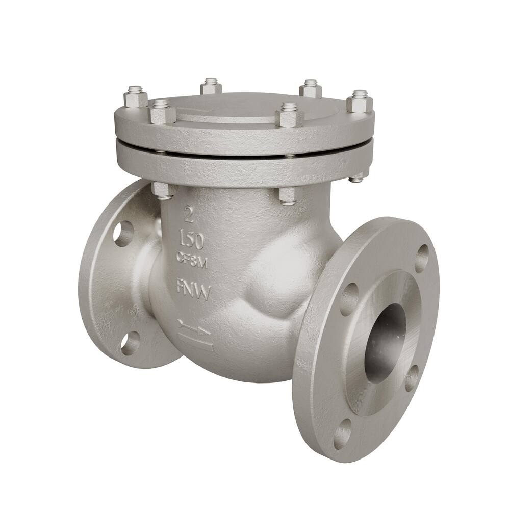 <strong>Figure 4715</strong><br />Stainless Steel Flanged Swing Check Valve (150#)