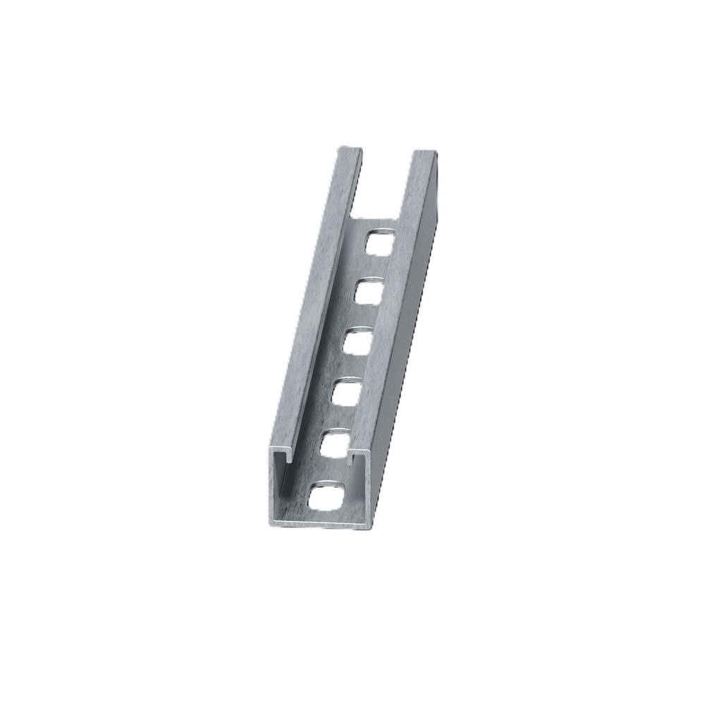 <strong>7885 Half Slot</strong><br />Half Slot 1-5/8 x 1-3/8 12ga Galvanized Strut Channel (20ft)