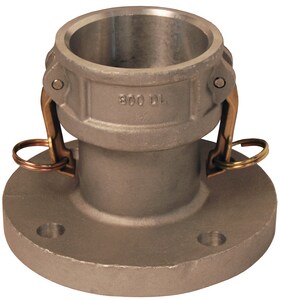 Dixon Valve & Coupling 3 in. Coupler x Flanged Aluminum Adapter with Rubber Gasket D300DLAL at Pollardwater