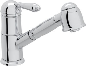 Rohl Italian Patrizia Single Handle Pull Out Kitchen Faucet