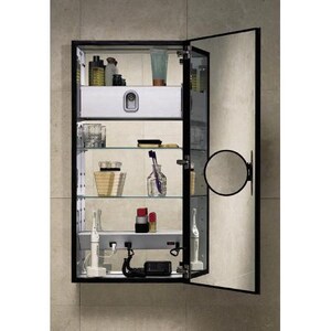 Robern Somm S Series Swing out Magnifying Mirror Black for sale online 