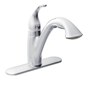 Moen Camerist 1 5 Gpm 1 Or 3 Hole Deck Mount Kitchen Faucet With