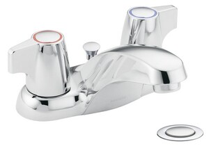 Moen Chateau 1 5 Gpm Double Knob Handle Lavatory Faucet In