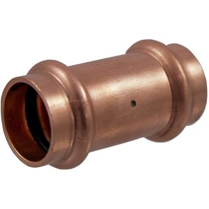 Nibco 1 1 2 In Press Wrot Copper Coupling With Stop 9002000pc Ferguson