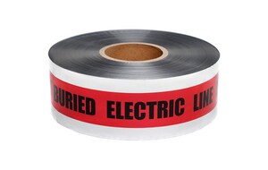 Presco Electric Red 1000 ft. Marking Tape PD3105R6 at Pollardwater