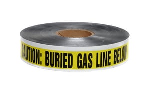Presco 6 in. x 1000 ft. 5 Mil Underground Detectable Gas Tape in Yellow PSD6105Y5 at Pollardwater