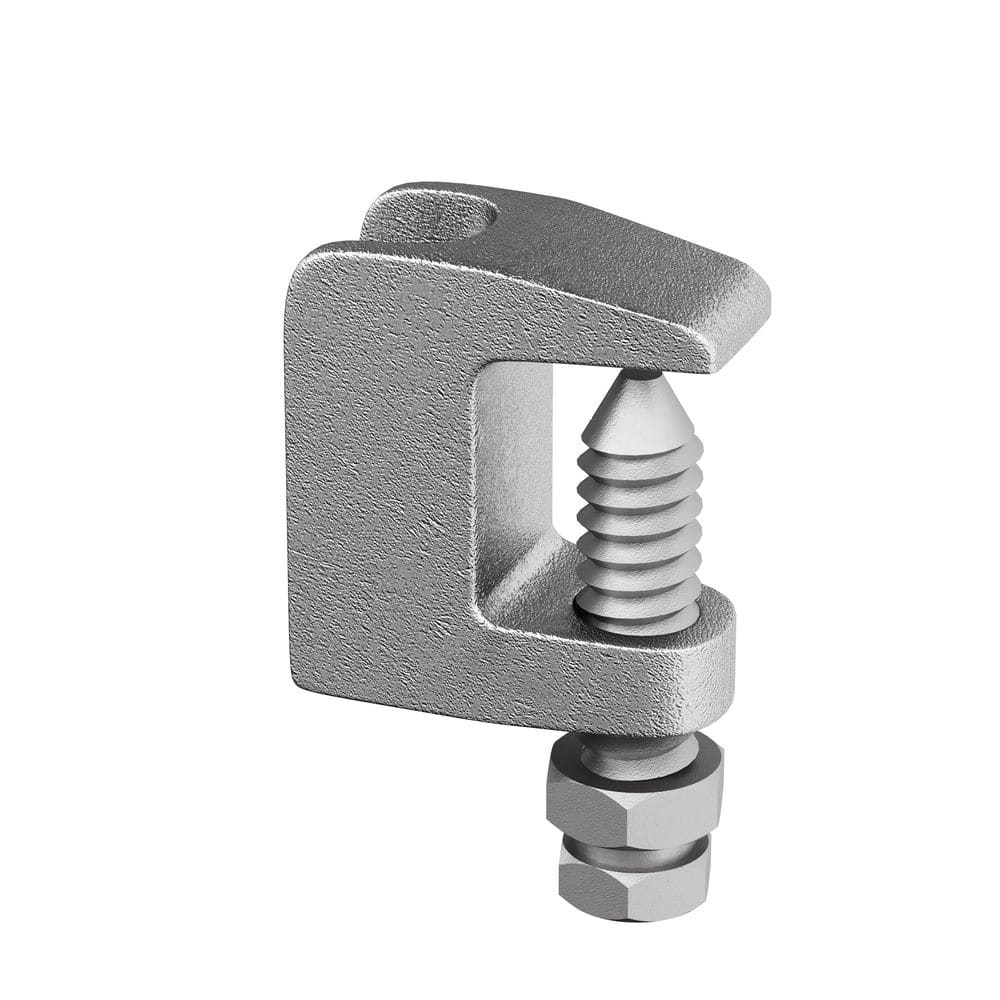 <strong>Figure 7207</strong><br />Zinc Plated Malleable Iron Wide Mouth UL/FM Beam Clamp