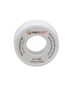 PROSELECT® 260 x 3/4 in. PTFE Pipe Thread Tape in Bright White PSTTF260 at Pollardwater