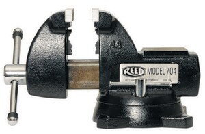 REED 704 Mid-Line Vise for Pipe 1/2 - 2 in R01385 at Pollardwater