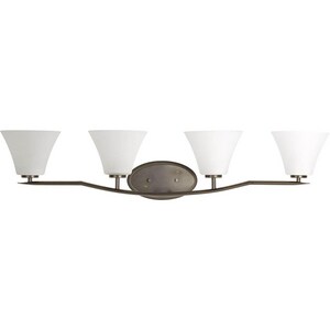 Progress Lighting Bravo 4 Light Bathroom Light In Antique Bronze