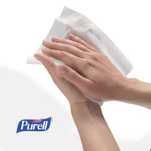 PURELL® Hand Sanitizing Wipes, 270/Container G911306 at Pollardwater
