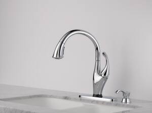 Delta Faucet Addison Single Handle Pull Down Kitchen Faucet In