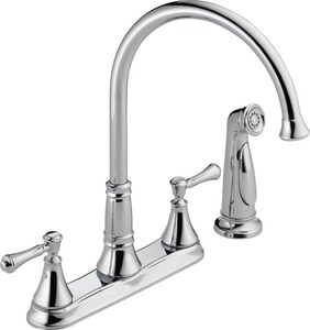 Delta Faucet Cassidy Two Handle Kitchen Faucet 2497lf Ferguson