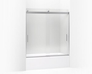 Kohler Levity 59 5 8 In Frameless Sliding Bath Door 706003 L