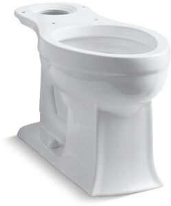 Kohler Archer Elongated Toilet Bowl In White 4356 0 Ferguson