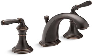 Kohler Devonshire Two Handle Widespread Bathroom Sink Faucet In