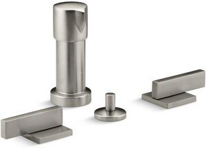 Kohler Loure Vertical Bidet Faucet With Double Lever Handle In