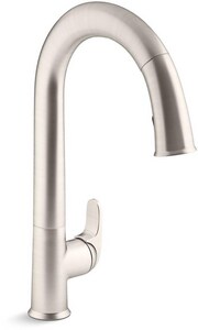 Kohler Co., California Energy Commission Registered Lead Law Compliant 1.8 Gallons Per Minute Electronic Pull Down Kitchen