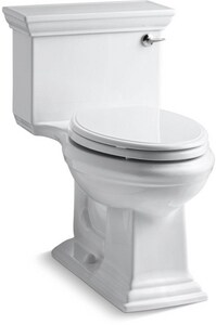 Kohler Memoirs Stately 1 28 Gpf Elongated One Piece Toilet In