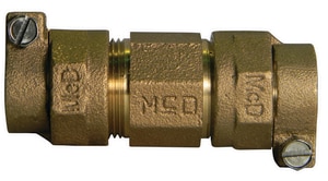 A.Y. McDonald 1-1/2 in. Compression Brass Coupling M7475822J at Pollardwater