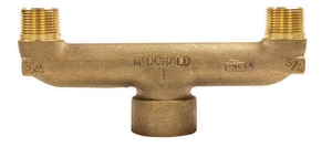 A.Y. McDonald 1 in. FNPT x MNPT Water Service Brass U Branch Lead Free M708UFMGG14 at Pollardwater