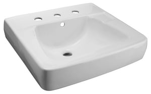 Zurn Wall Mount Bathroom Sink In White Z5311 Ferguson