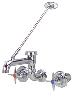 Zurn Aquaspec Clinical Service Sink Faucet With Double Four Arm