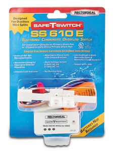 Safe-T-Switch SS 610E Electronic Condensate Overflow Switch 