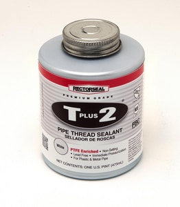 Rectorseal T Plus 2® 16 oz. PVC White Pipe Joint Compound REC23431 at Pollardwater