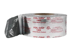 Roll Hardcast Carlisle Foil Grip 1402 Rolled Mastic Sealant Tape 3" x 100' 